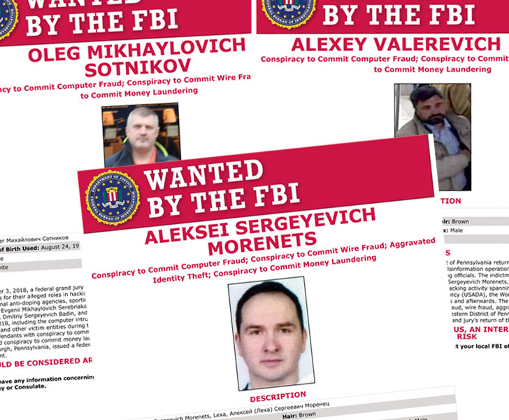 hackers recherchés par le fbi