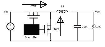 Circuit Buck converter synchrone
